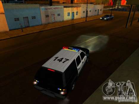 Chevrolet Suburban Los Angeles Police para GTA San Andreas