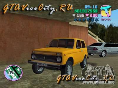 El Niva VAZ 21213 para GTA Vice City