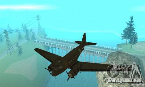C-47 Skytrain para GTA San Andreas