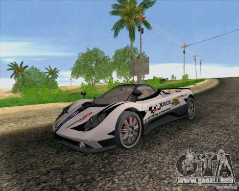 Pagani Zonda F v2 para GTA San Andreas