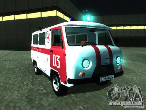 3962 UAZ ambulancia para GTA San Andreas