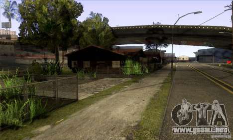 Grove Street Retextured para GTA San Andreas