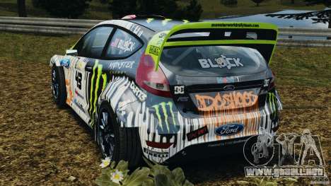 Ford Fiesta RS WRC Gymkhana v1.0 para GTA 4