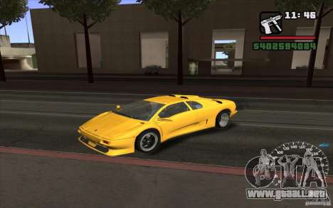 Lamborghini Diablo SV para GTA San Andreas