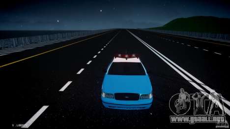 Ford Crown Victoria Classic Blue NYPD Scheme para GTA 4