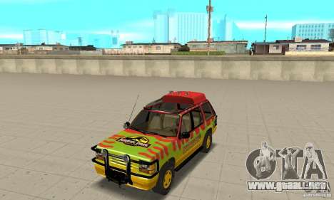 Ford Explorer (Jurassic Park) para GTA San Andreas