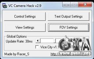 Camera Hack 2.9 para GTA Vice City