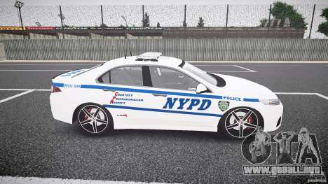 Honda Accord Type R NYPD (City Patrol 1090) ELS para GTA 4