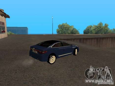 Hyundai Azera 2012 para GTA San Andreas