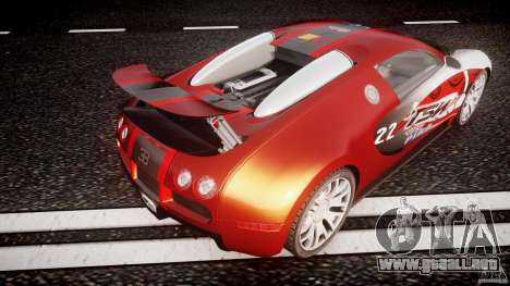 Bugatti Veyron 16.4 v1 para GTA 4