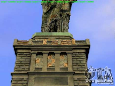 Estatua de la libertad de 2013 para GTA San Andreas