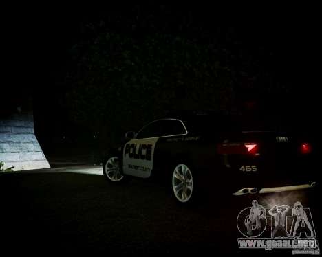 Audi S5 Police para GTA 4