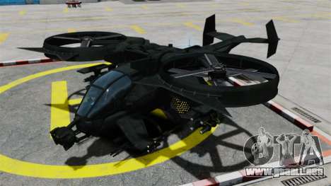 Un helicóptero de combate AT-99 Scorpion para GTA 4