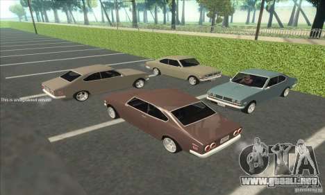 Mazda RX-2 2-door Coupe US para GTA San Andreas