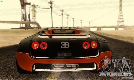 Bugatti Veyron SuperSport para GTA San Andreas