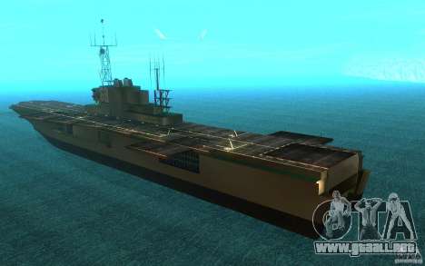 New Aircraft carrier para GTA San Andreas