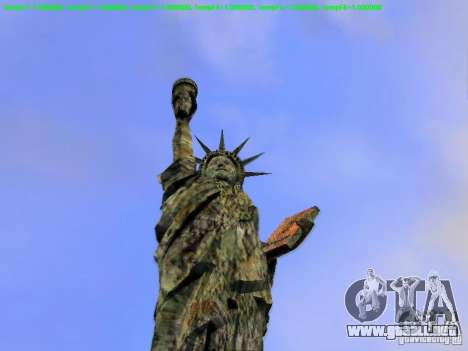 Estatua de la libertad de 2013 para GTA San Andreas