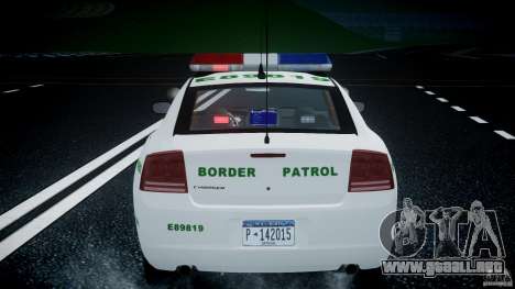 Dodge Charger US Border Patrol CHGR-V2.1M [ELS] para GTA 4