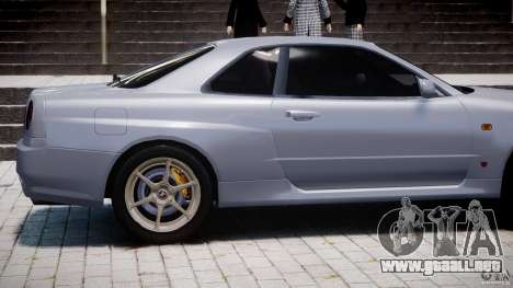 Nissan Skyline GT-R 34 V-Spec para GTA 4