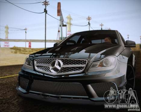 Mercedes-Benz C63 AMG Black Series para GTA San Andreas