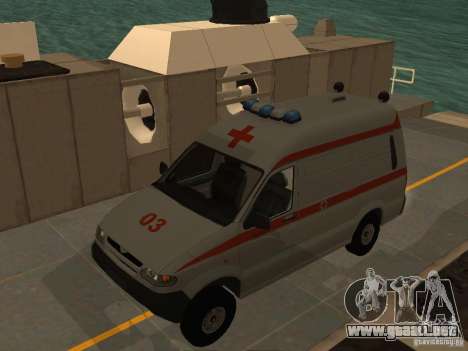 Ambulancia UAZ Simba SC para GTA San Andreas