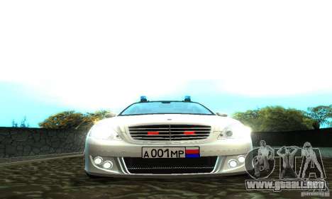 Mercedes-Benz S500 W221 Brabus para GTA San Andreas