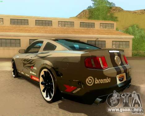 Ford Mustang Boss 302 2011 para GTA San Andreas