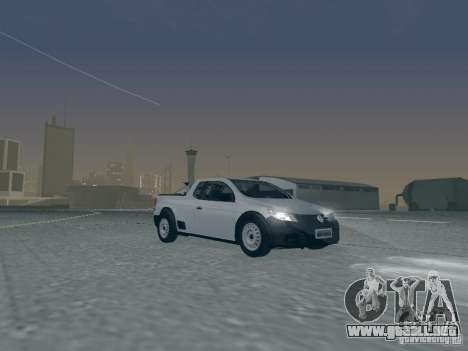 Volkswagen Saveiro 1.6 2009 para GTA San Andreas