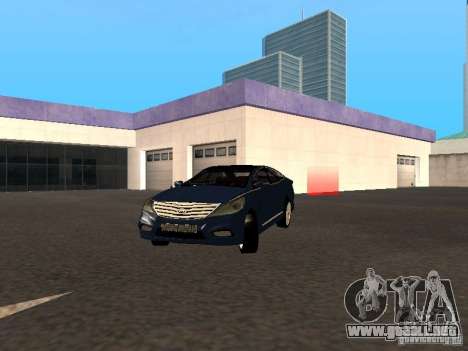 Hyundai Azera 2012 para GTA San Andreas