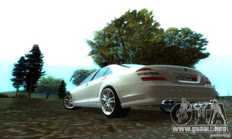 Mercedes-Benz S500 W221 Brabus para GTA San Andreas