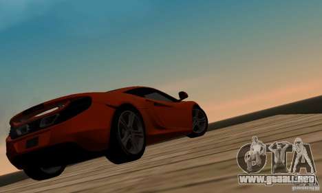 McLaren MP4-12C para GTA San Andreas