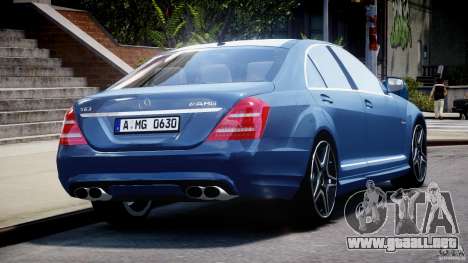 Mercedes-Benz S63 AMG [Final] para GTA 4