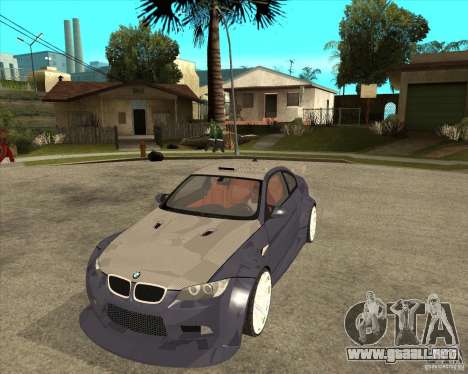BMW M3 E92 TUNED para GTA San Andreas