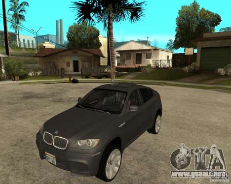 BMW X6 M para GTA San Andreas