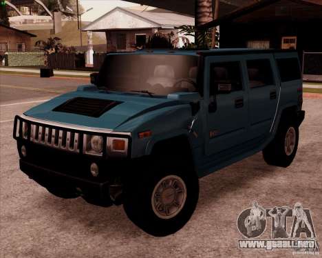 Hummer H2 SUV para GTA San Andreas