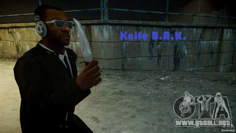 B.A.K. Knife para GTA 4