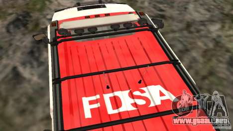 HUMMER H2 Amulance para GTA San Andreas