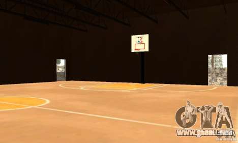 Basketball Court v6.0 para GTA San Andreas