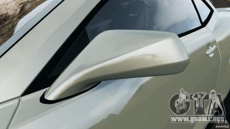 Chevrolet Camaro ZL1 2012 v1.2 para GTA 4