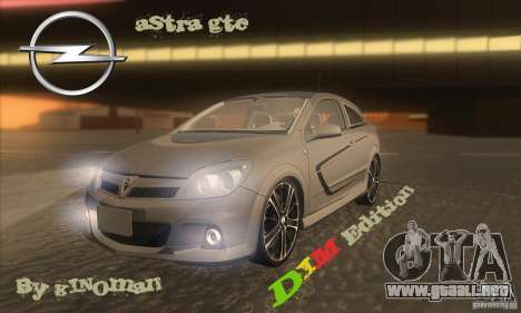 Opel Astra GTC DIM v1.0 para GTA San Andreas