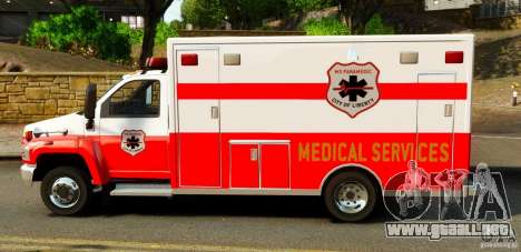 GMC C5500 Topkick Ambulance para GTA 4