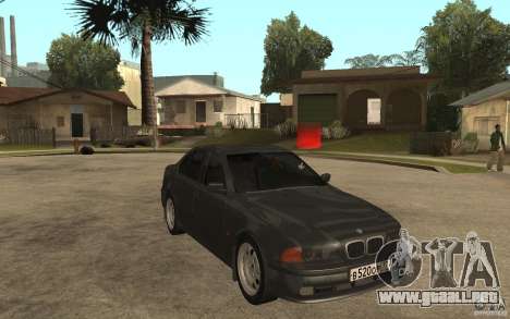 BMW 523i E39 1997 para GTA San Andreas