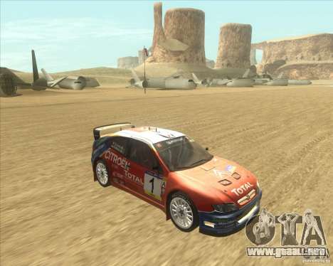 Citroen Xsara WRC para GTA San Andreas