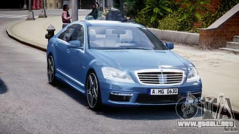 Mercedes-Benz S63 AMG [Final] para GTA 4