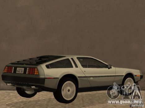 DeLorean DMC-12 para GTA San Andreas