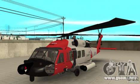 HH-60 Jayhawk USCG para GTA San Andreas