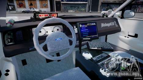 Ford Crown Victoria SFPD K9 Unit [ELS] para GTA 4