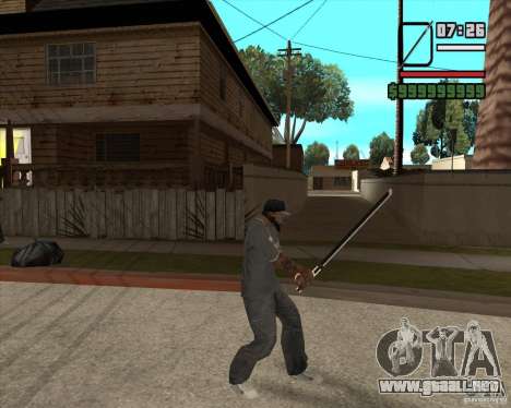 Sasuke sword para GTA San Andreas
