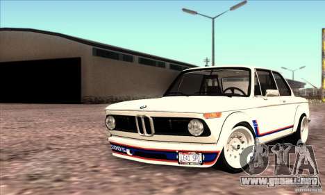 BMW 2002 Turbo para GTA San Andreas