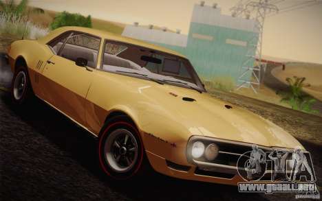 Pontiac Firebird 400 (2337) 1968 para GTA San Andreas